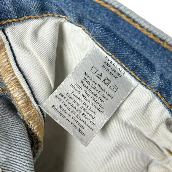 Everlane Mid Rise  Ankle Jeans 26 - Picture 8 of 9